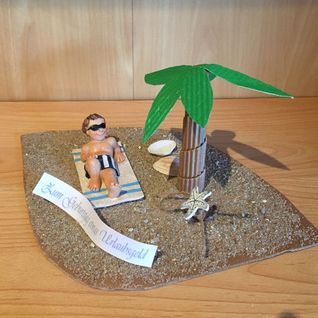 Urlaub / Reisen Money&More kreative Geschenkverpackung